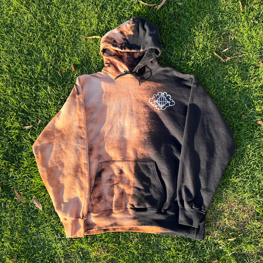Large: 1/1 Bleach Dyed Scarce Hoodie