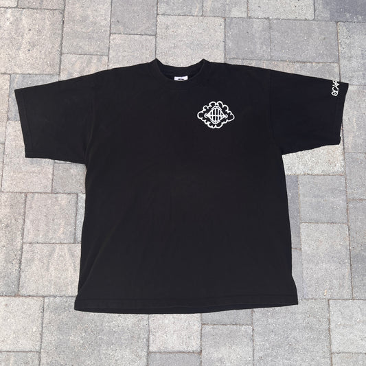 Scarce Cyclops Hand Printed Tee (Black & White)