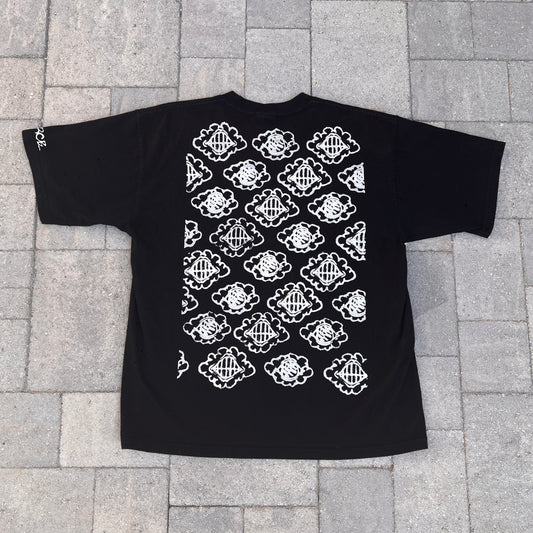 Scarce "Cloud Collage" Tee (Black & White)