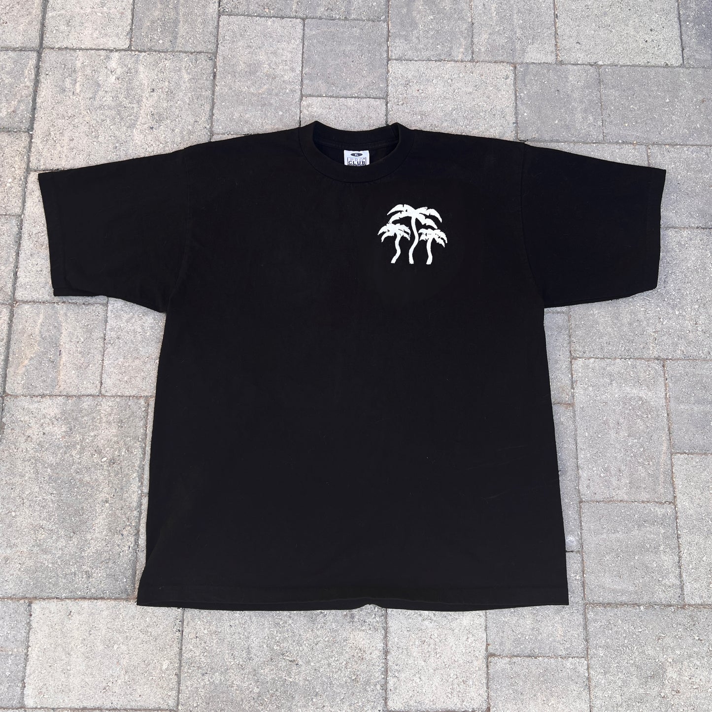 Scarce "Palm Swirl" Tee (Black & White)