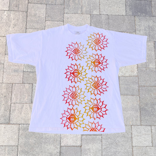 Scarce "Flower Monster" Tee (Sunset Fade)