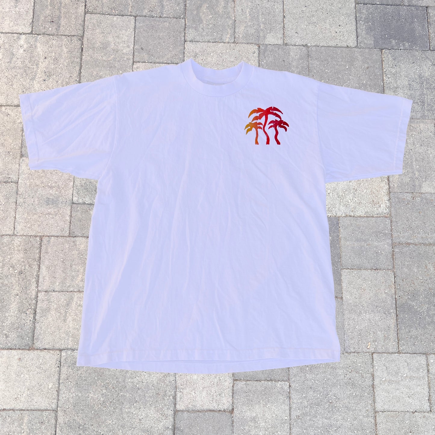 Scarce "Palm Swirl" Tee (Sunset Fade)