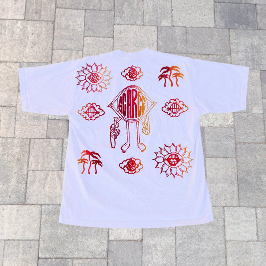 Scarce "A Little Bit Of Everything" Tee (Sunset Fade)