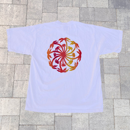 Scarce "Palm Swirl" Tee (Sunset Fade)