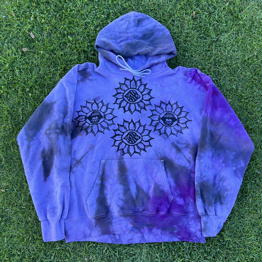 Medium: 1/1 Ice Dyed Scarce Hoodie