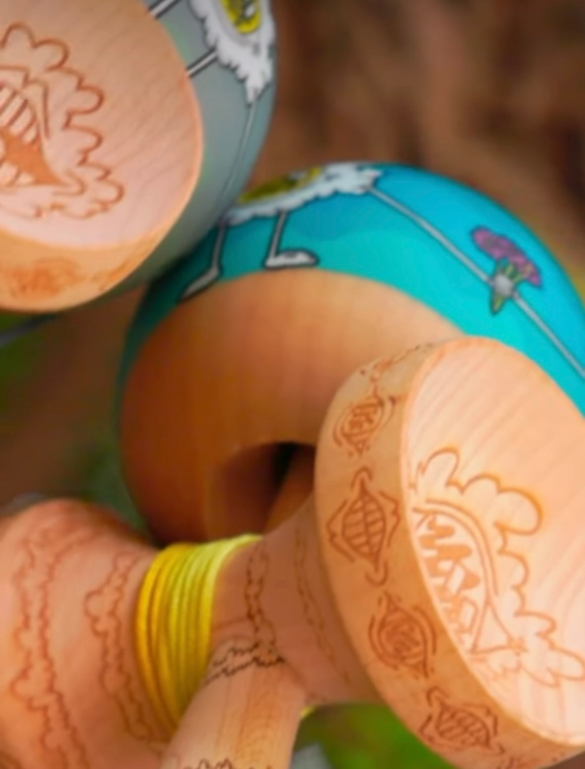 Scarce X Kendama ISR (Blue)