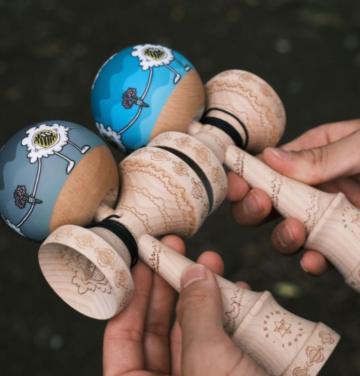 Scarce X Kendama ISR (Blue)